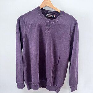 Superdry Men's Premium Dyed Cotton Crewneck Sweatshirt M‎